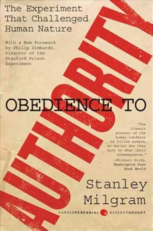 Seller image for Obedience to Authority : An Experimental View for sale by GreatBookPrices