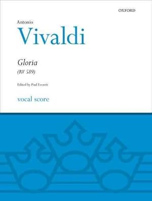 Image du vendeur pour Gloria : RV 589: Vocal Score mis en vente par GreatBookPrices