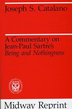 Seller image for Commentary on Jean-Paul Sartre's "Being and Nothingness" for sale by GreatBookPrices