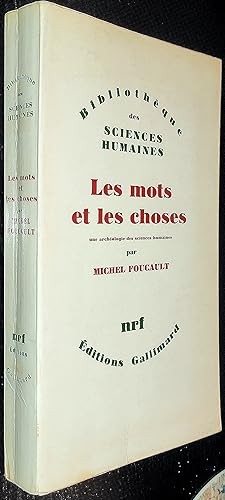 Seller image for Les mots et les choses une archologie des sciences humaines for sale by Le Chemin des philosophes