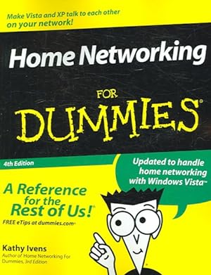 Imagen del vendedor de Home Networking for Dummies a la venta por GreatBookPrices