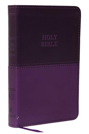 Image du vendeur pour Holy Bible : King James Version, Purple Leathersoft, Value Compact Thinline mis en vente par GreatBookPrices