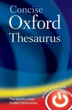 Immagine del venditore per Concise Oxford Thesaurus -Language: spanish venduto da GreatBookPrices