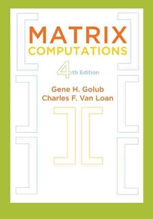 Seller image for Matrix Computations for sale by GreatBookPrices