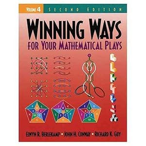 Imagen del vendedor de Winning Ways for Your Mathematical Plays a la venta por GreatBookPrices