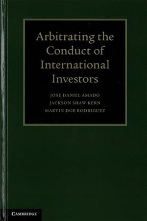 Seller image for Arbitrating the Conduct of International Investors for sale by GreatBookPrices