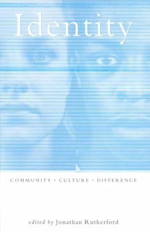 Imagen del vendedor de Identity : Community Culture Difference a la venta por GreatBookPrices