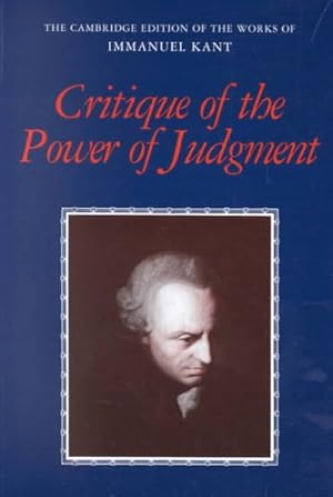 Immagine del venditore per Critique of the Power of Judgment venduto da GreatBookPrices