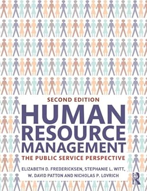 Bild des Verkufers fr Human Resource Management : The Public Service Perspective zum Verkauf von GreatBookPrices