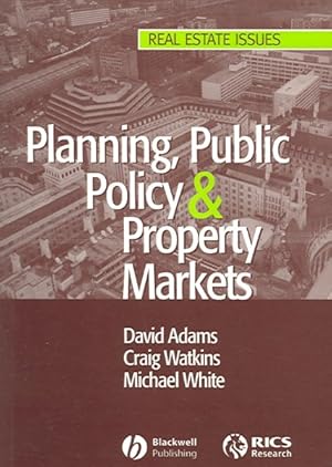 Seller image for Planning, Public Policy & Property Markets for sale by GreatBookPrices