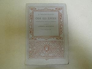 Immagine del venditore per Q. Orazio Flacco (a cura di Alberto Mocchino). Odi ed epodi venduto da Amarcord libri