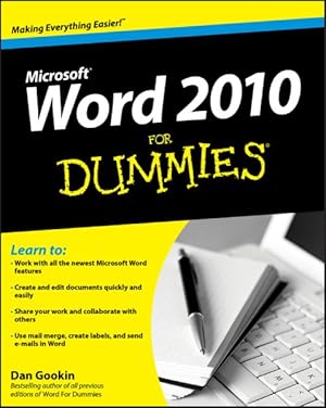 Imagen del vendedor de Word 2010 for Dummies a la venta por GreatBookPrices