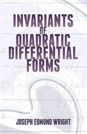 Immagine del venditore per Invariants of Quadratic Differential Forms venduto da GreatBookPrices