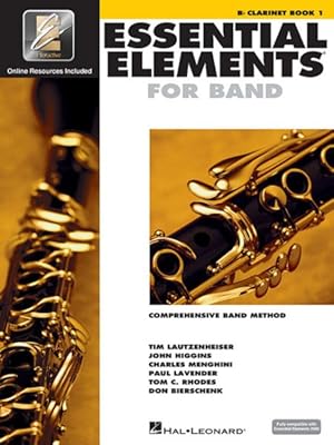 Bild des Verkufers fr Essential Elements for Band : Comprehensive Band Method : Clarinet Book 1 zum Verkauf von GreatBookPrices