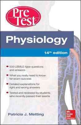 Seller image for PreTest Physiology : Pretest Self-assessment and Review for sale by GreatBookPrices