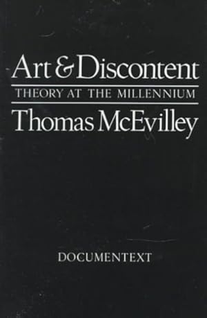 Bild des Verkufers fr Art and Discontent : Theory at the Millennium zum Verkauf von GreatBookPrices