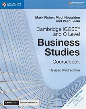 Seller image for Cambridge Igcse and O Level Business Studies Coursebook + Cambridge Elevate Enhanced Edition 2 Years for sale by GreatBookPrices