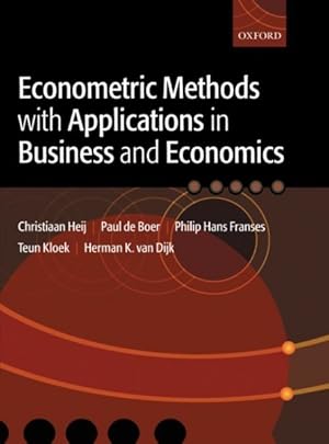 Imagen del vendedor de Econometric Methods With Applications in Business and Economics a la venta por GreatBookPrices