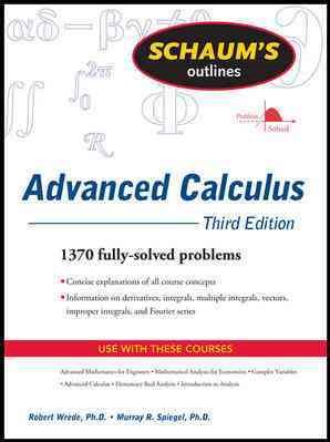 Image du vendeur pour Schaum's Outlines of Advanced Calculus mis en vente par GreatBookPrices