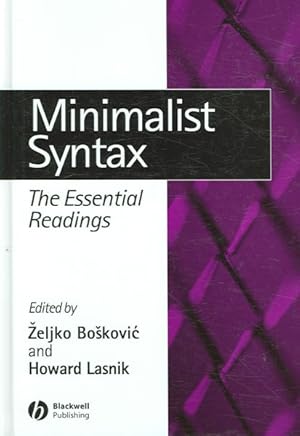 Seller image for Minimalist Syntax : The Essential Readings for sale by GreatBookPrices