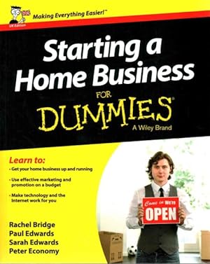 Image du vendeur pour Starting a Home Business for Dummies mis en vente par GreatBookPrices