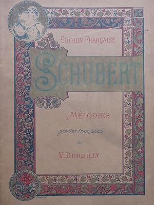 Image du vendeur pour SCHUBERT Franz 25 Mlodies Clbres Chant Piano ca1890 mis en vente par partitions-anciennes