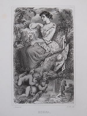 Regina Célestin Nanteuil Illustration XIXe siècle