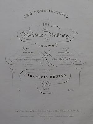 Seller image for HNTEN Franois Rondeau La Chatte Mtamorphose Piano ca1840 for sale by partitions-anciennes