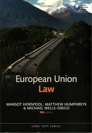 Image du vendeur pour European Union Law mis en vente par GreatBookPrices