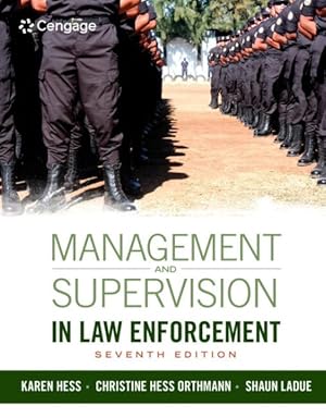 Seller image for Management and Supervision in Law Enforcement for sale by GreatBookPrices