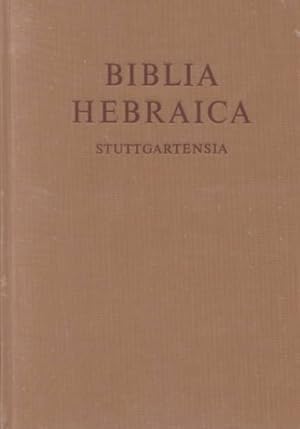 Seller image for Biblia Hebraica Stuttgartensia -Language: german for sale by GreatBookPrices