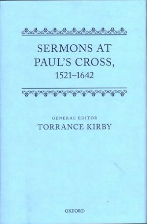 Immagine del venditore per Sermons at Paul's Cross 1521-1642 venduto da GreatBookPrices
