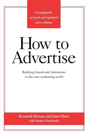 Imagen del vendedor de How To Advertise a la venta por GreatBookPrices