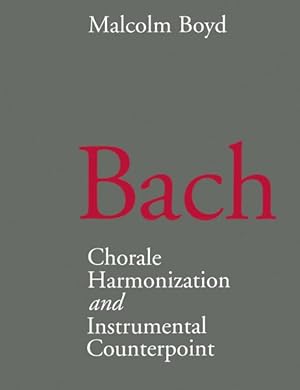 Seller image for Bach : Chorale Harmonization and Instrumental Counterpoint for sale by GreatBookPrices