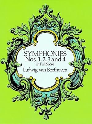 Seller image for Symphonies Nos. 1,2,3 and 4 in Full Score for sale by GreatBookPrices