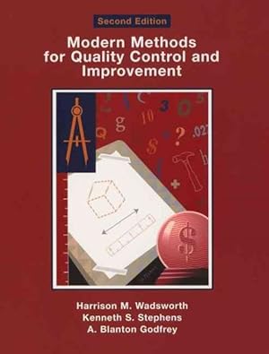 Imagen del vendedor de Modern Methods for Quality Control and Improvement a la venta por GreatBookPrices