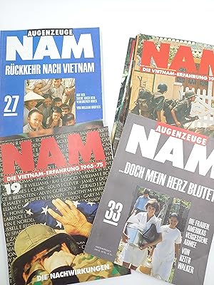 NAM - Die Vietnam-Erfahrung 1965-75; Heft 2, 6, 7, 9, 12, 13, 14, 17, 18, 19 (10 von 19 Heften) /...