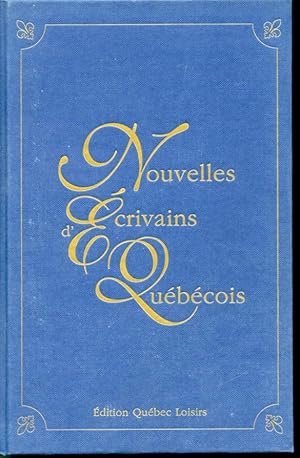 Imagen del vendedor de Nouvelles d'crivains qubcois a la venta por Librairie Le Nord