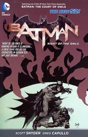 Bild des Verkufers fr Batman : Night of the Owls zum Verkauf von GreatBookPrices