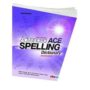 Immagine del venditore per Advanced Ace Spelling Dictionary venduto da GreatBookPrices