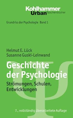 Seller image for Geschichte Der Psychologie : Stromungen, Schulen, Entwicklungen -Language: german for sale by GreatBookPrices