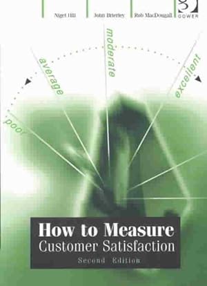 Immagine del venditore per How to Measure Customer Satisfaction venduto da GreatBookPrices