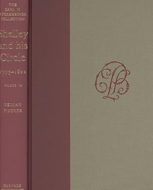 Seller image for Shelley and His Circle : 1773-1822 for sale by GreatBookPrices