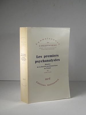 Les premiers psychanalystes. Minutes de la Société psychanlytique de Vienne. Tome II (2) : 1908-1910