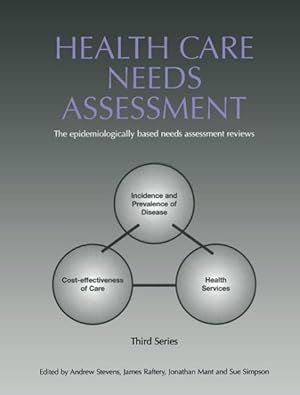 Imagen del vendedor de Health Care Needs Assessment : The Epidemiologically Based Needs Assessment Reviews a la venta por GreatBookPrices