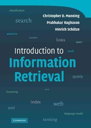 Imagen del vendedor de Introduction to Information Retrieval a la venta por GreatBookPrices