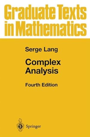 Image du vendeur pour Complex Analysis mis en vente par GreatBookPrices