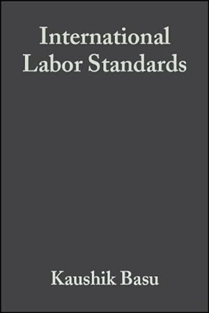 Imagen del vendedor de International Labor Standards : History, Theory, and Policy Options a la venta por GreatBookPrices