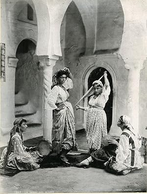 Algeria Algiers Almah Dance Almees Old Photo Leroux 1900