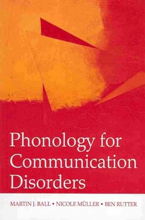 Bild des Verkufers fr Phonology for Communication Disorders zum Verkauf von GreatBookPrices